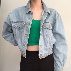 Vintage Jordache cropped denim jacket
